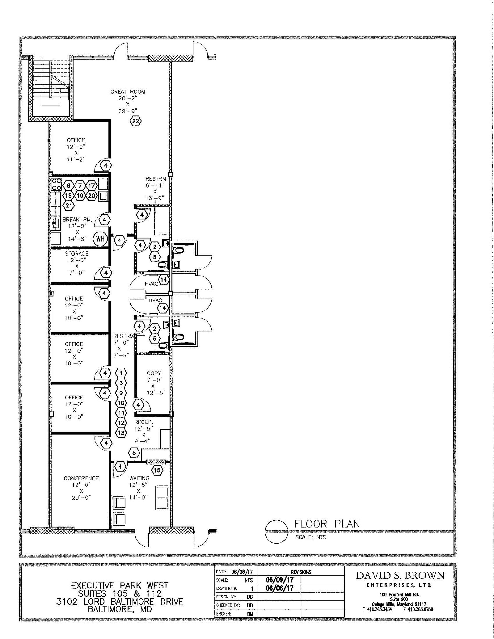 3100 Lord Baltimore Dr, Windsor Mill, MD à louer Plan d’étage– Image 1 sur 1