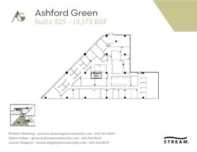 4170 Ashford Dunwoody Rd NE, Atlanta, GA à louer Plan d’étage– Image 1 sur 1