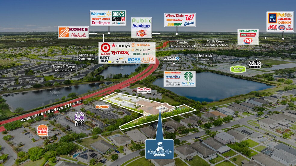 357 S Avalon Park Blvd, Orlando, FL à vendre - Photo de l’immeuble – Image 2 sur 5