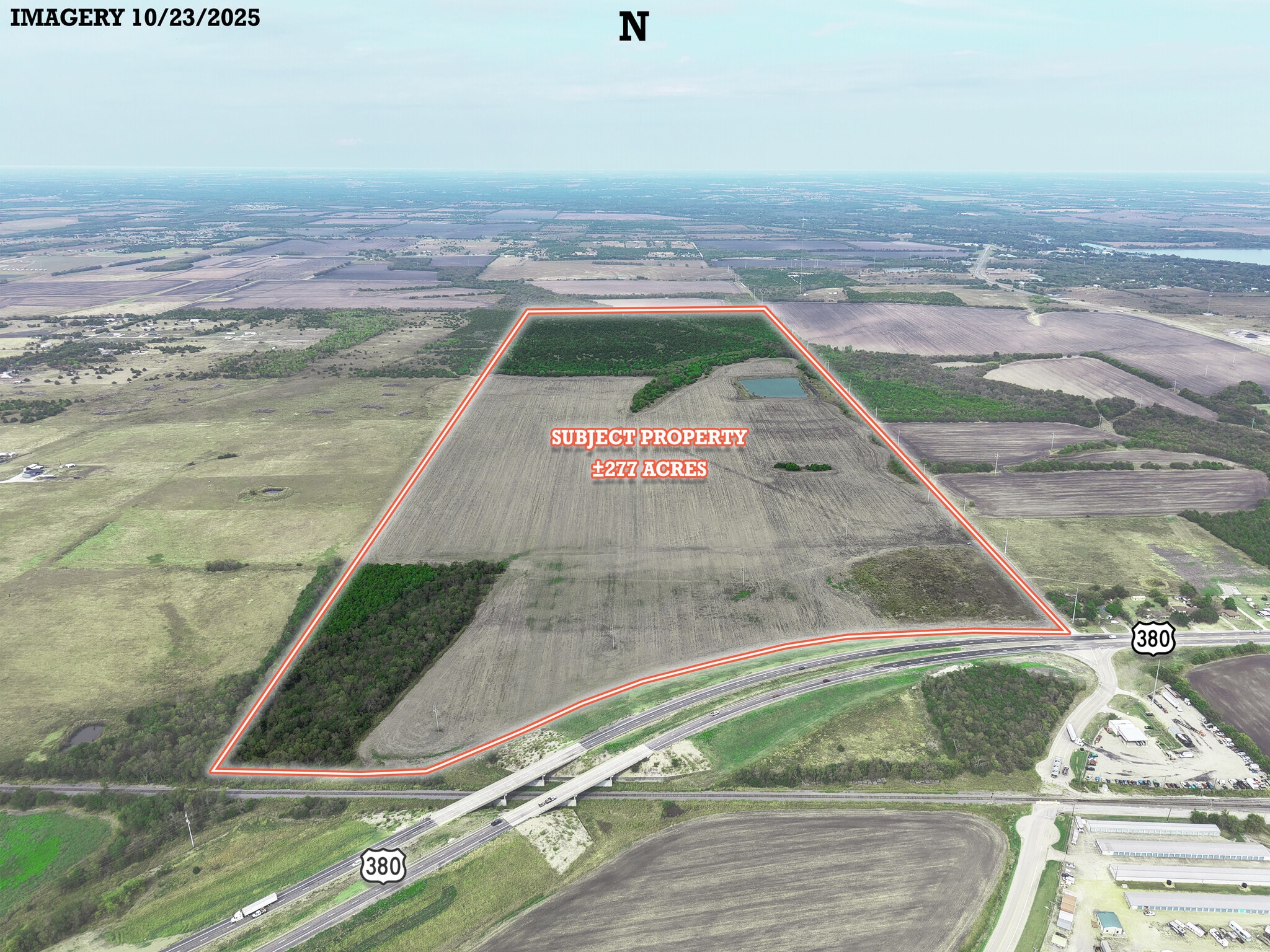 NWC 380 & CR 1086 hwy, Greenville, TX à vendre Aérien– Image 1 sur 3