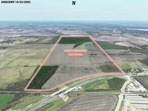 NWC 380 & CR 1086 hwy, Greenville, TX - Vue aérienne vue de carte - Image1