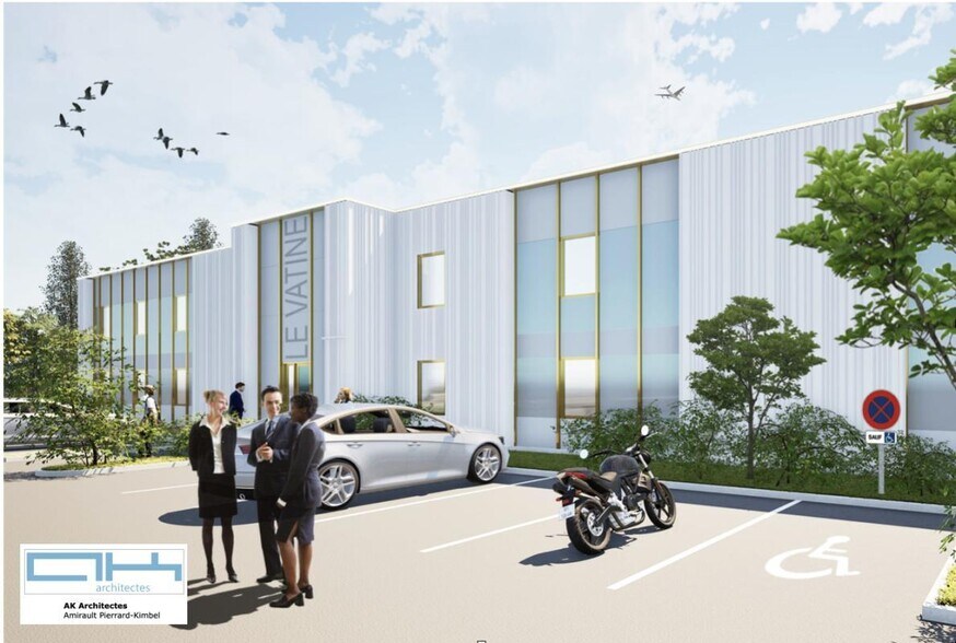 Bureau dans Mont-Saint-Aignan à louer - Photo de l’immeuble – Image 1 sur 5