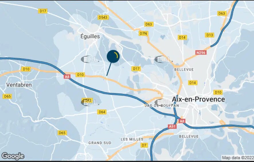 480 Route De Berre, Éguilles à louer - Plan d’étage – Image 3 sur 3