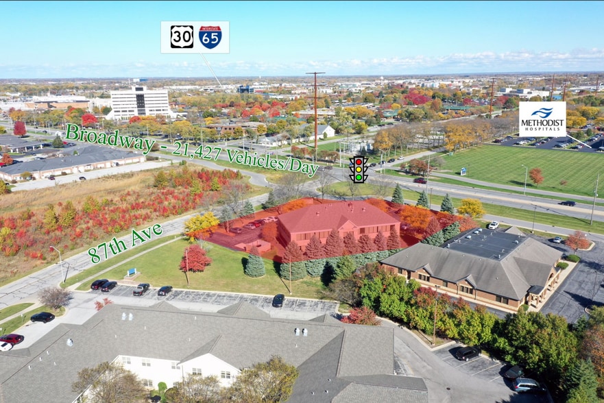 8700 Broadway, Merrillville, IN à vendre - Aérien – Image 3 sur 9