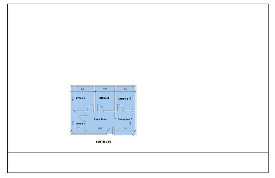 2401 Blueridge Ave, Wheaton, MD à louer - Plan d’étage – Image 3 sur 4