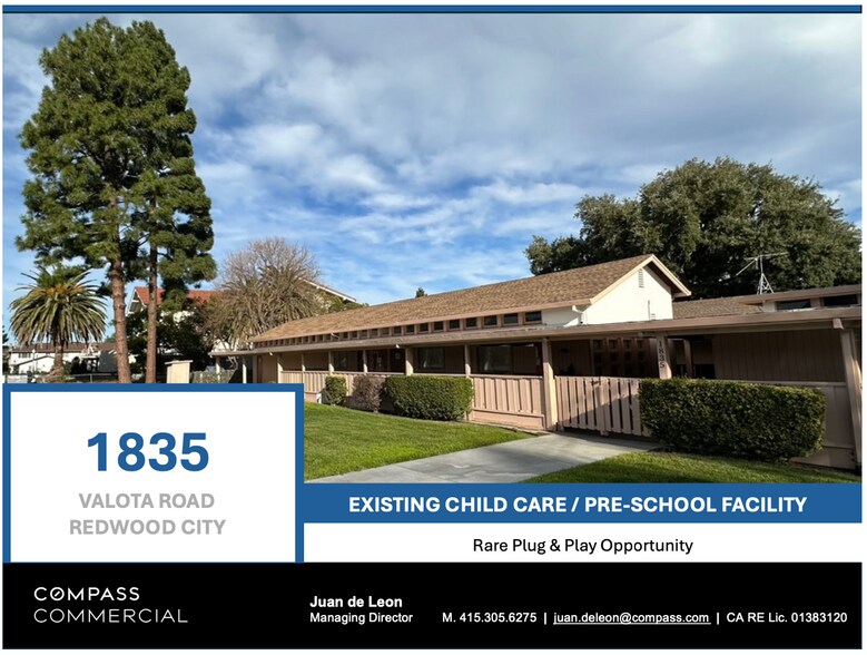 1835 Valota Rd, Redwood City, CA à louer - Photo de l’immeuble – Image 1 sur 9