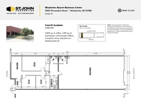 2000 Pewaukee Rd, Waukesha, WI à louer Plan d’étage– Image 1 sur 2