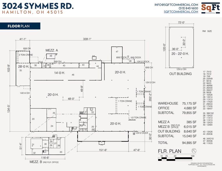 3024 Symmes Rd, Hamilton, OH à louer - Plan d’étage – Image 3 sur 7