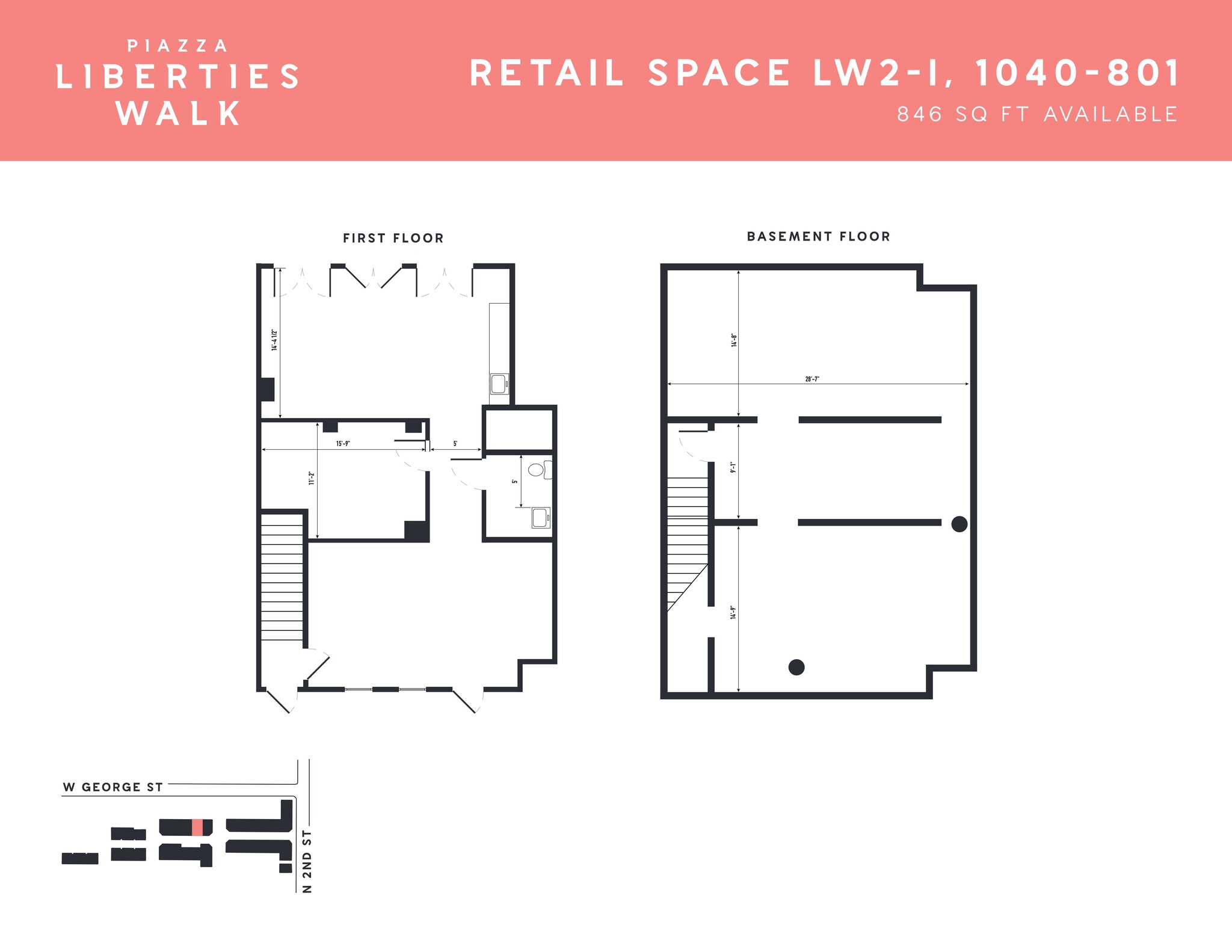 1022-1030 N 2nd St, Philadelphia, PA à louer Plan de site– Image 1 sur 1