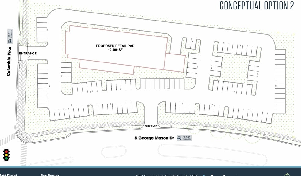 4110 Columbia Pike, Arlington, VA à louer - Plan de site – Image 2 sur 4