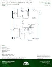 1200 Main St, Irvine, CA à louer Plan d’étage– Image 1 sur 1