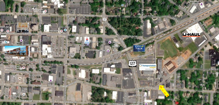 307 Highland Ave SE, Hickory, NC à louer - Aérien – Image 2 sur 2