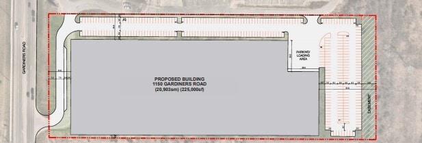 1150 Gardiners Rd, Kingston, ON à louer - Plan d’étage – Image 2 sur 2
