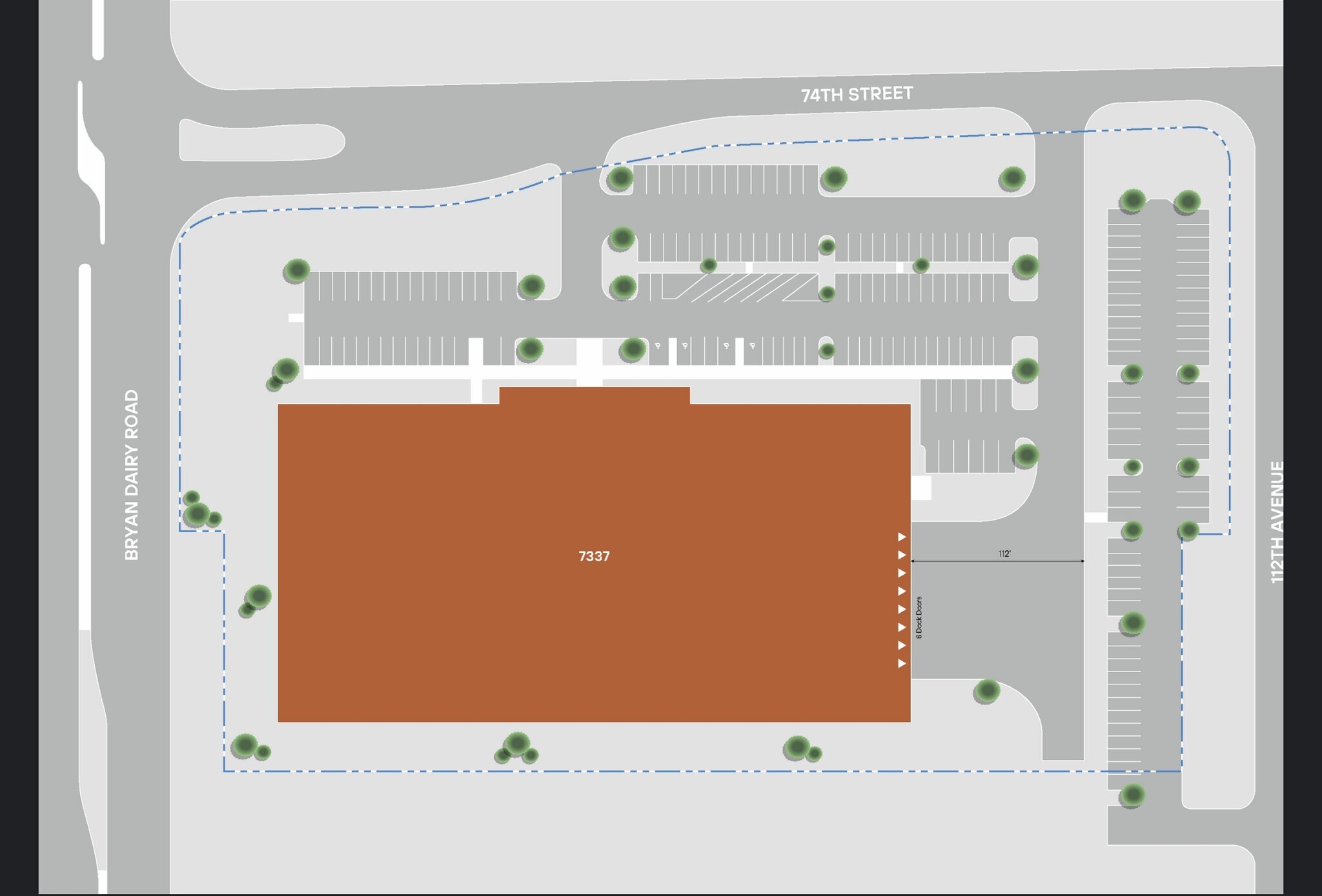 7337 Bryan Dairy Rd, Largo, FL à louer Plan de site– Image 1 sur 1