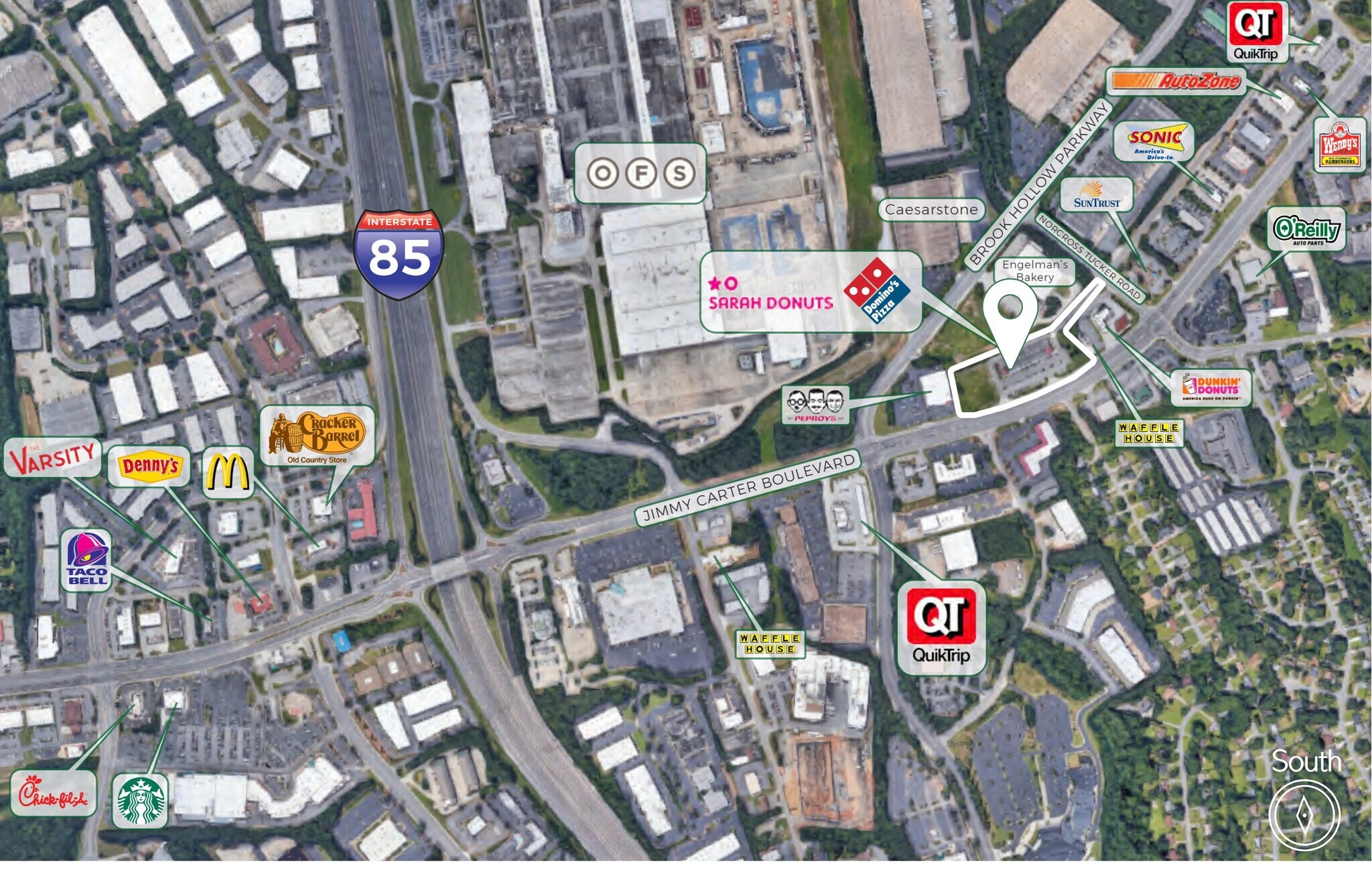 5860 Jimmy Carter Blvd, Norcross, GA à louer Photo principale– Image 1 sur 7