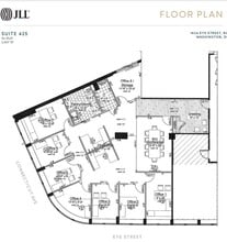 1634 I St NW, Washington, DC à louer Plan d’étage– Image 1 sur 1