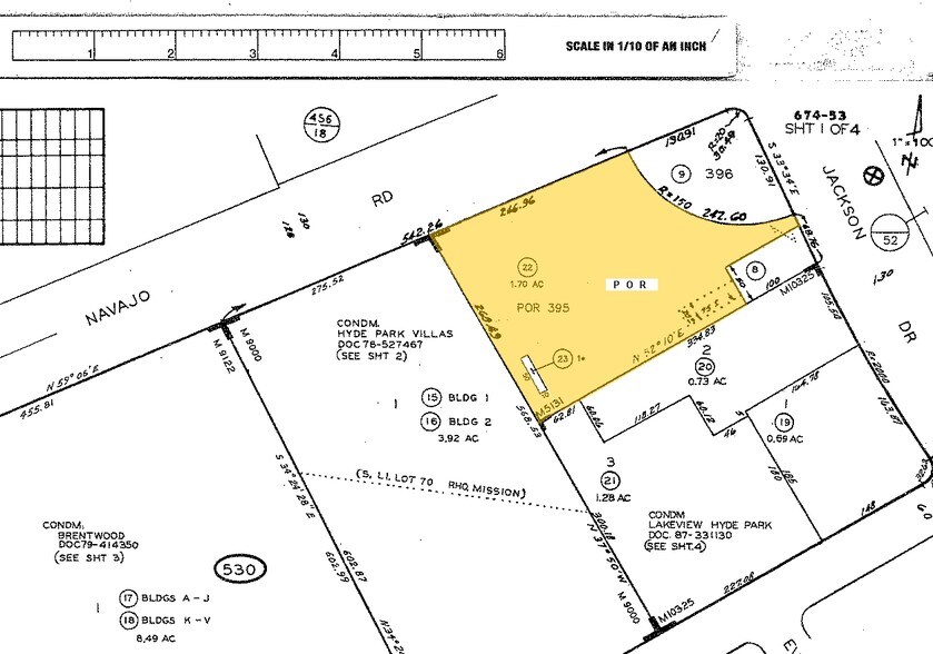 7434 Jackson Dr, San Diego, CA à louer - Plan cadastral – Image 2 sur 16