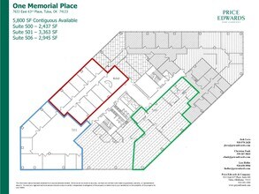 7633 E 63rd Pl, Tulsa, OK à louer Plan d’étage– Image 1 sur 1