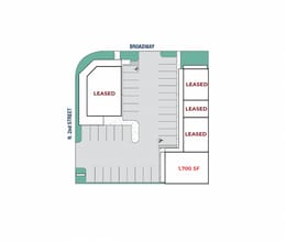 1305-1307 Broadway, El Cajon, CA à louer Plan de site– Image 1 sur 1