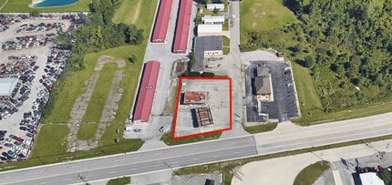 1495 Findlay Rd, Lima, OH - Vue aérienne vue de carte
