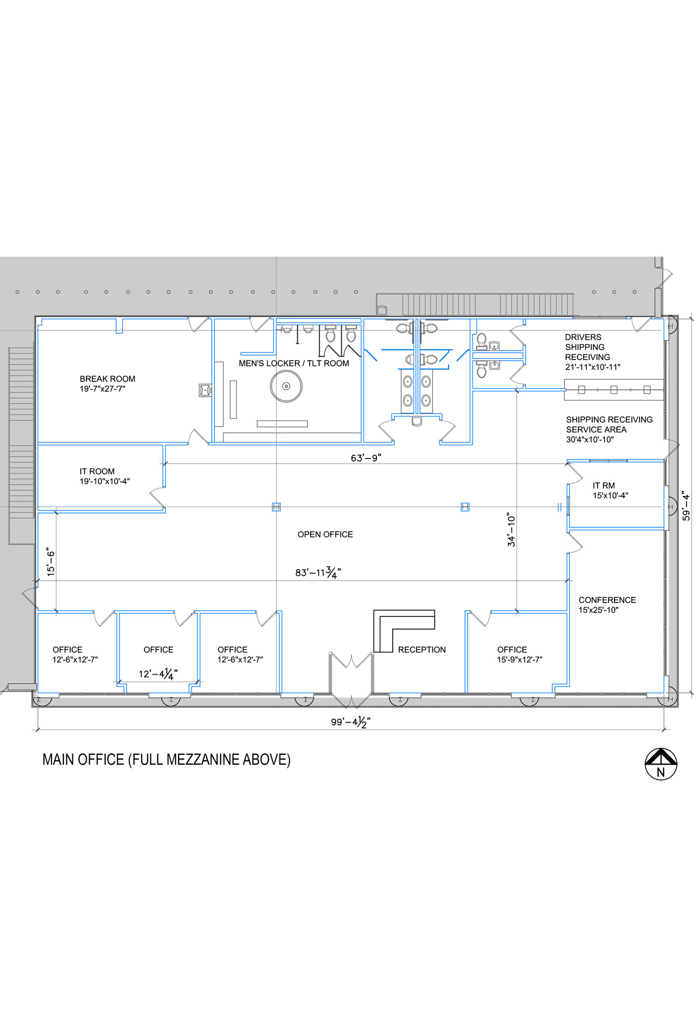 475 Superior Ave, Munster, IN à louer Plan d’étage– Image 1 sur 4