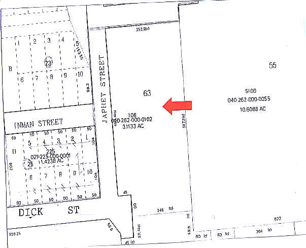 104 Japhet St, Houston, TX à vendre - Plan cadastral – Image 2 sur 2
