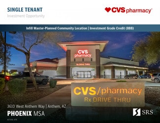 Plus de détails pour 3610 W Anthem Way, Anthem, AZ - Local commercial à vendre