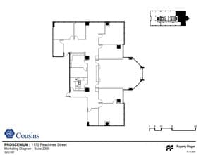 1170 Peachtree St, Atlanta, GA à louer Plan d’étage– Image 1 sur 1