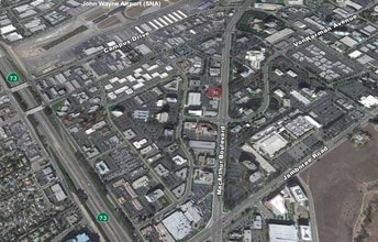 4221 MacArthur Blvd, Newport Beach, CA - Vue aérienne vue de carte - Image1