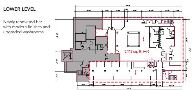 112 Market Av, Winnipeg, MB à louer Plan d’étage– Image 1 sur 2