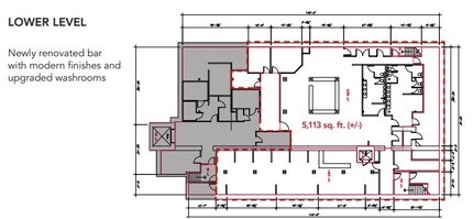 112 Market Av, Winnipeg, MB à louer Plan d’étage– Image 1 sur 2