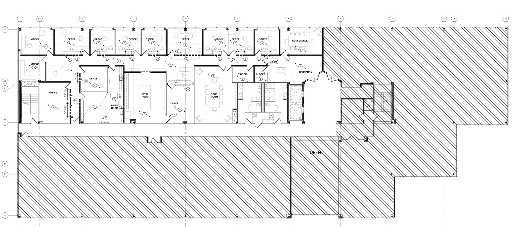 4675 Lakehurst Ct, Dublin, OH à louer Plan d’étage– Image 1 sur 1