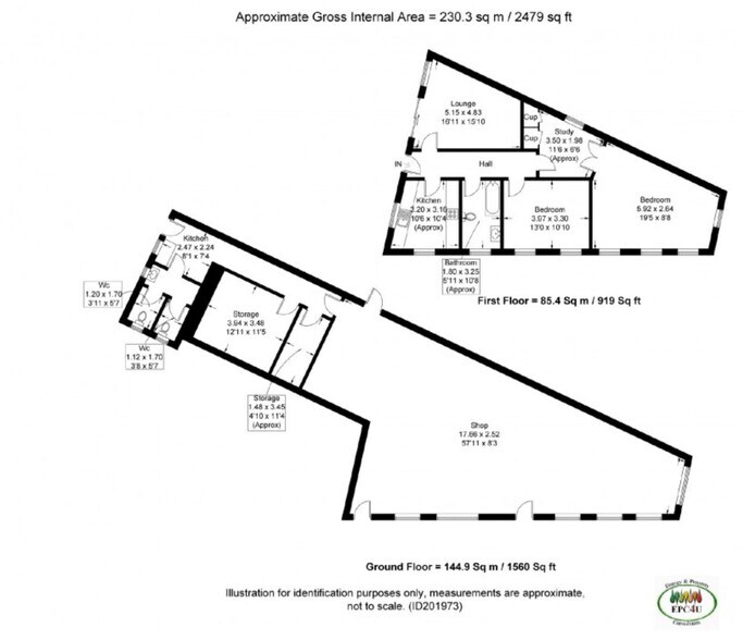 College Green, Tywyn à vendre - Plan d’étage – Image 3 sur 3