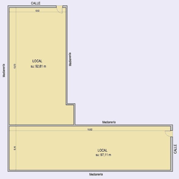 Local commercial dans Lorca à vendre - Plan d’étage – Image 1 sur 10