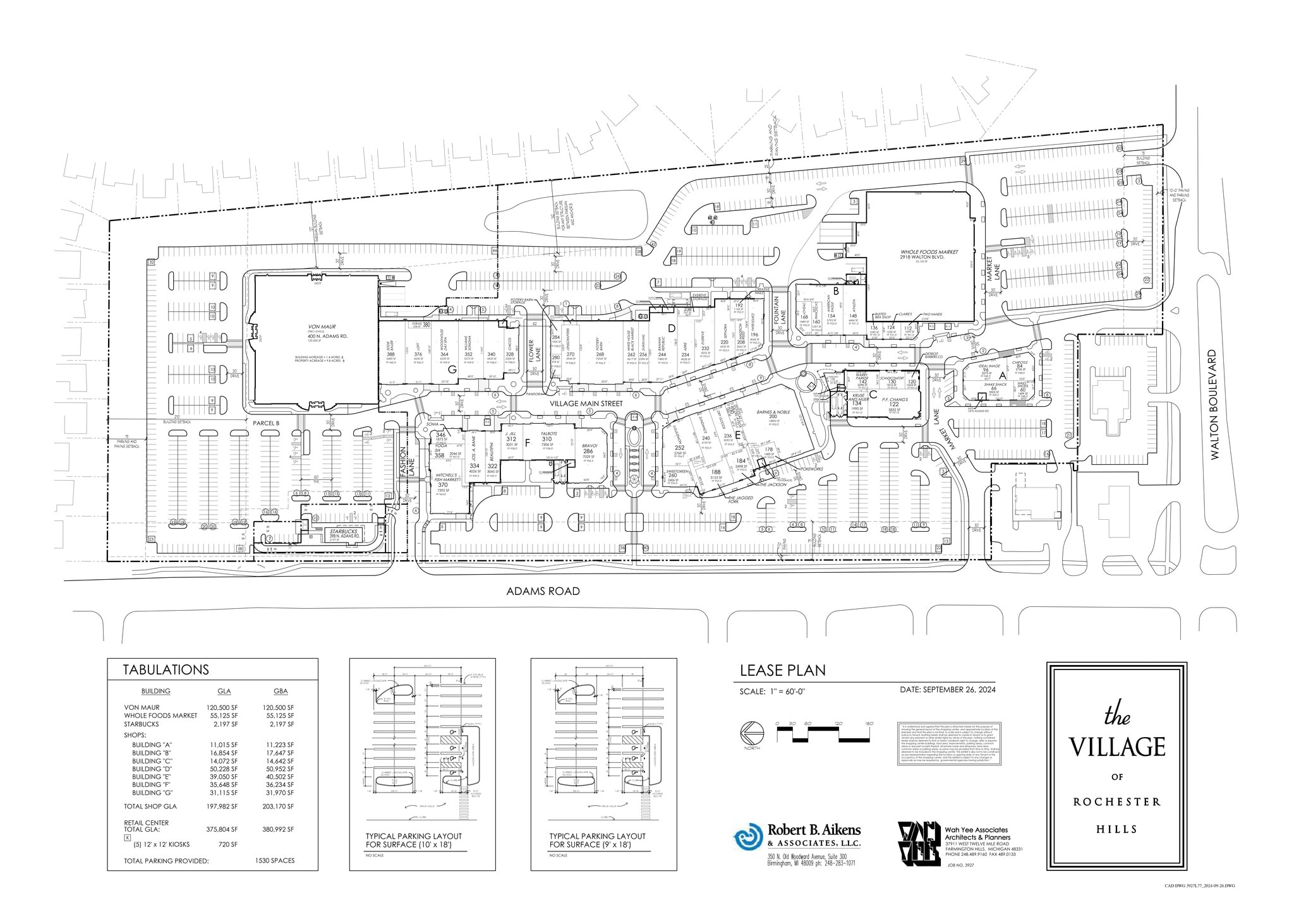 100-400 N Adams Rd, Rochester Hills, MI à louer Plan de site– Image 1 sur 1