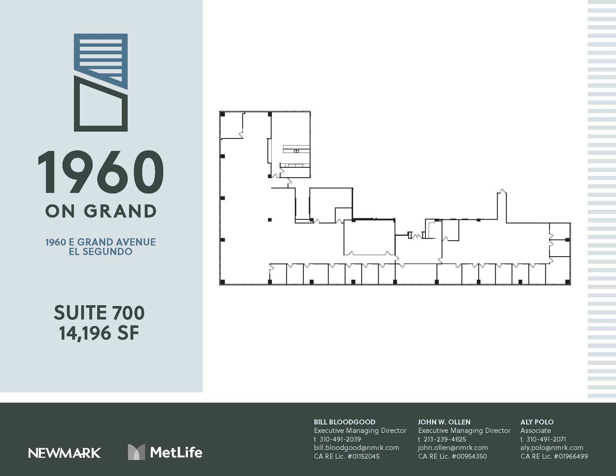 1960 E Grand Ave, El Segundo, CA à louer Plan d’étage– Image 1 sur 1