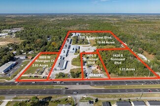 Plus de détails pour 1520 S Suncoast Blvd, Homosassa, FL - Industriel/Logistique à vendre