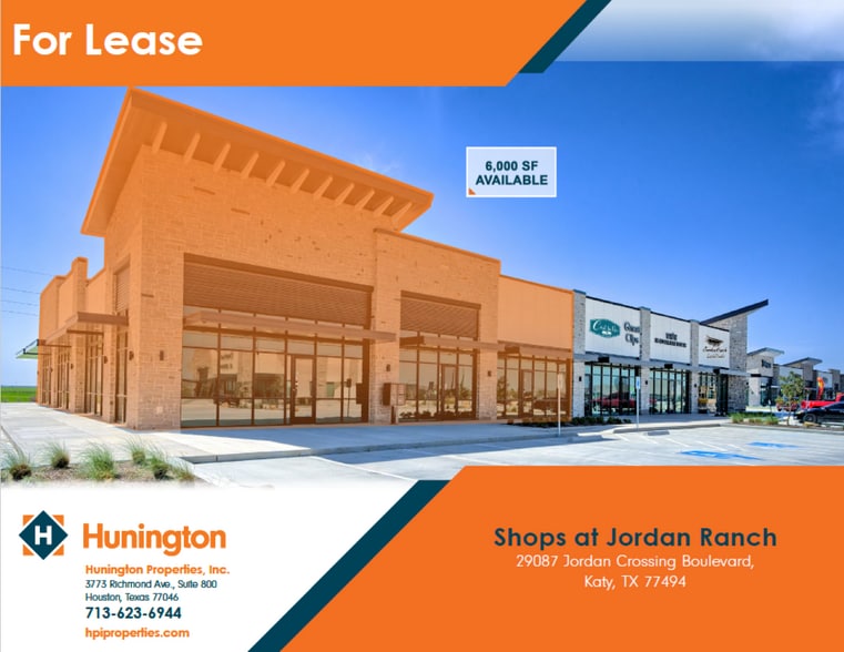 29087 Jordan Crossing Blvd, Katy, TX à louer - Photo de l’immeuble – Image 1 sur 1