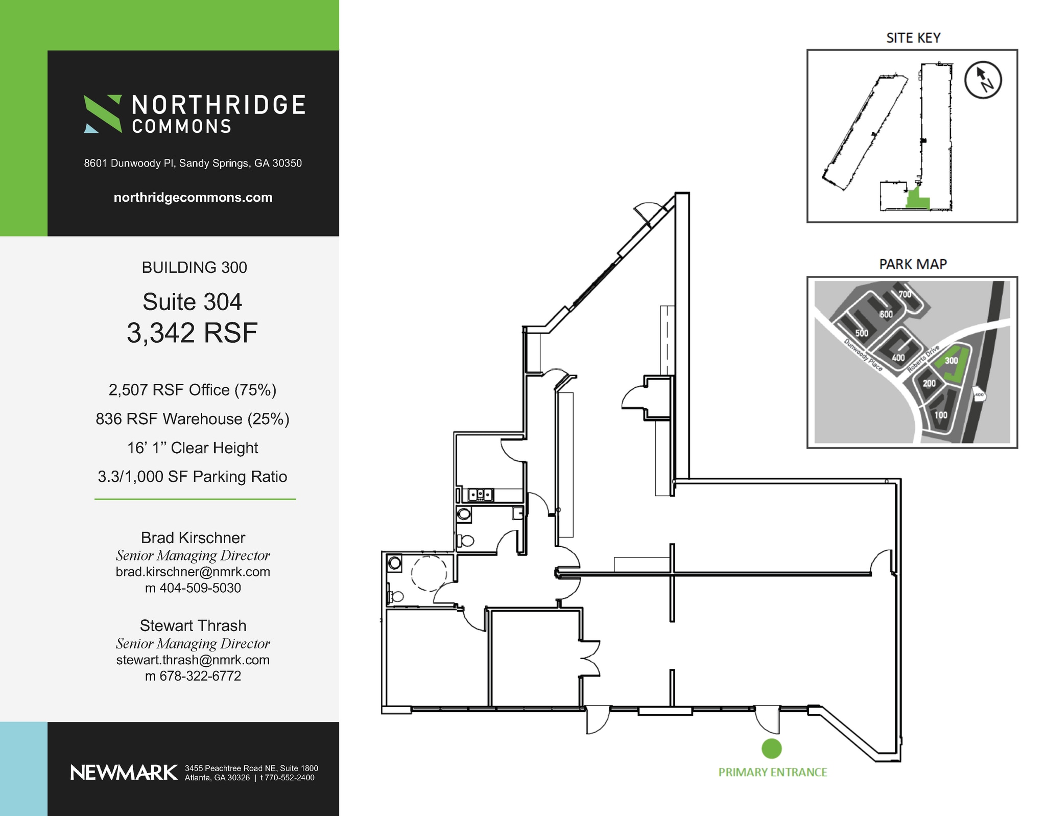 8601 Dunwoody Pl, Sandy Springs, GA à louer Plan d’étage– Image 1 sur 1