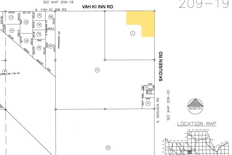 SWC Skousen Rd & Vah Ki Inn Rd, Coolidge, AZ à vendre - Photo de l’immeuble – Image 3 sur 3