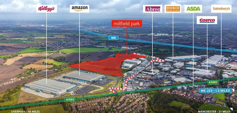 Millfield Ln, Haydock à louer - Photo de l’immeuble – Image 3 sur 12