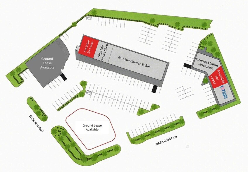 1009 NASA Road 1, Webster, TX à louer - Plan de site – Image 2 sur 3