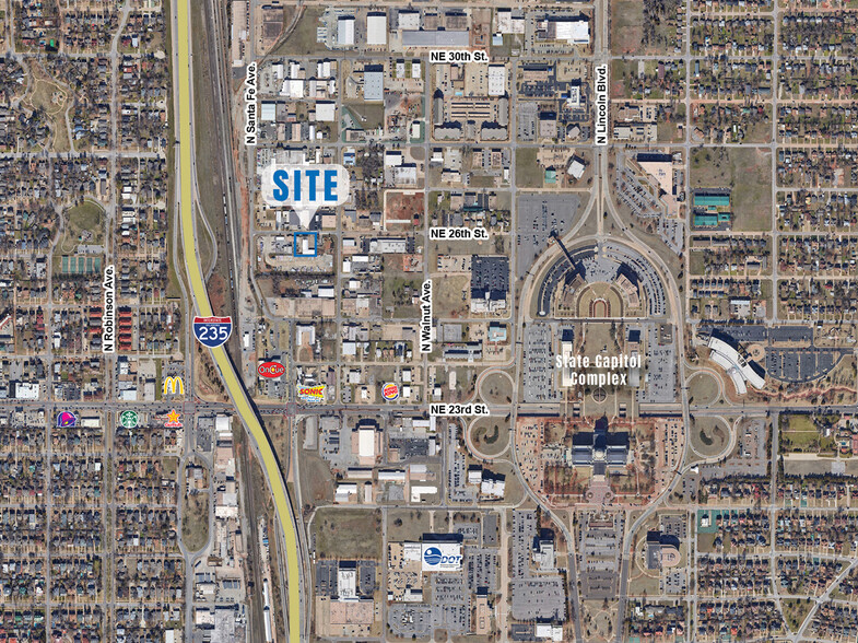 26 NE 26th St, Oklahoma City, OK à louer - Aérien – Image 2 sur 8
