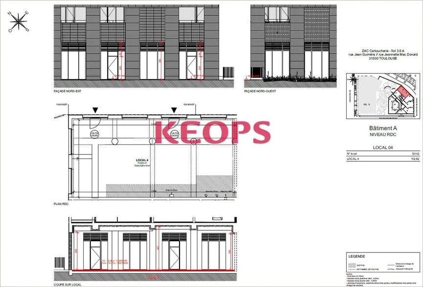 Local commercial dans Toulouse à vendre - Plan d’étage – Image 3 sur 7