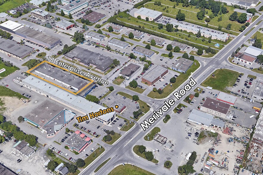 18 Enterprise Ave, Ottawa, ON à louer - Aérien – Image 2 sur 2