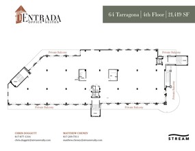 64 Tarragona Dr, Westlake, TX à louer Plan d’étage– Image 2 sur 2