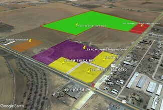 Plus de détails pour Sec Fm 179 & Hwy 114 (19th Street), Lubbock, TX - Terrain à vendre