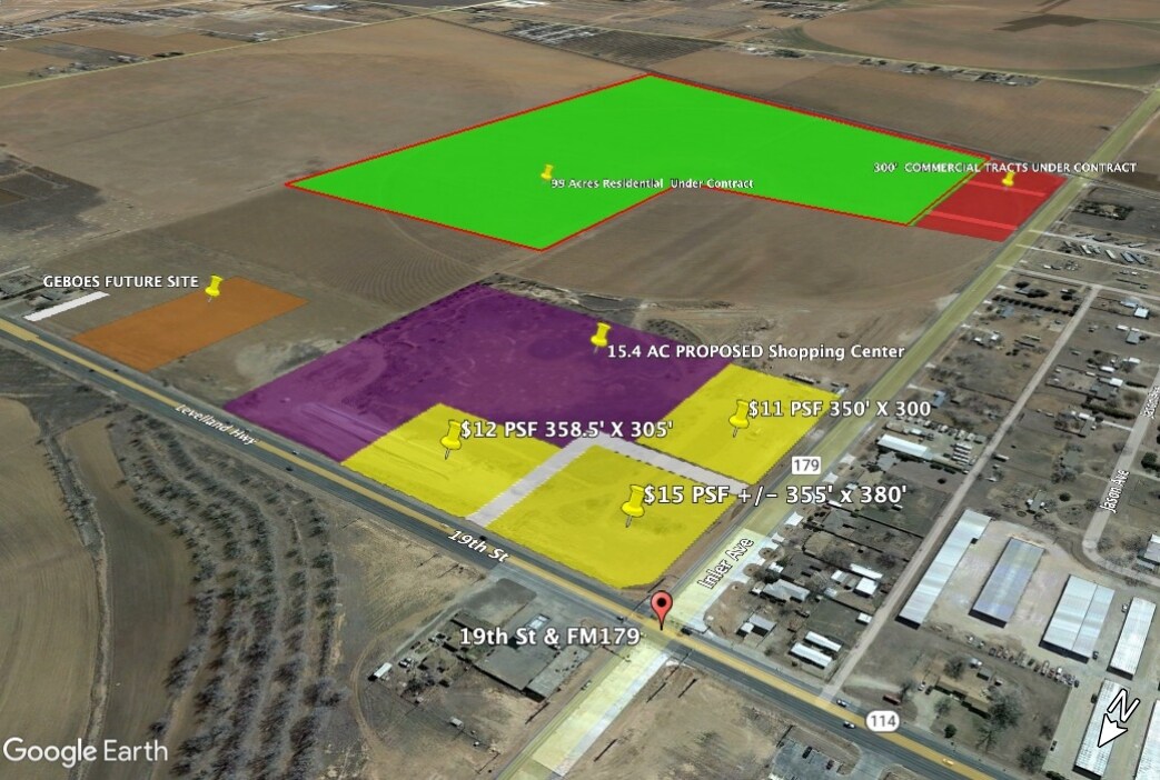 Sec Fm 179 & Hwy 114 (19th Street), Lubbock, TX à vendre Photo de l’immeuble– Image 1 sur 2