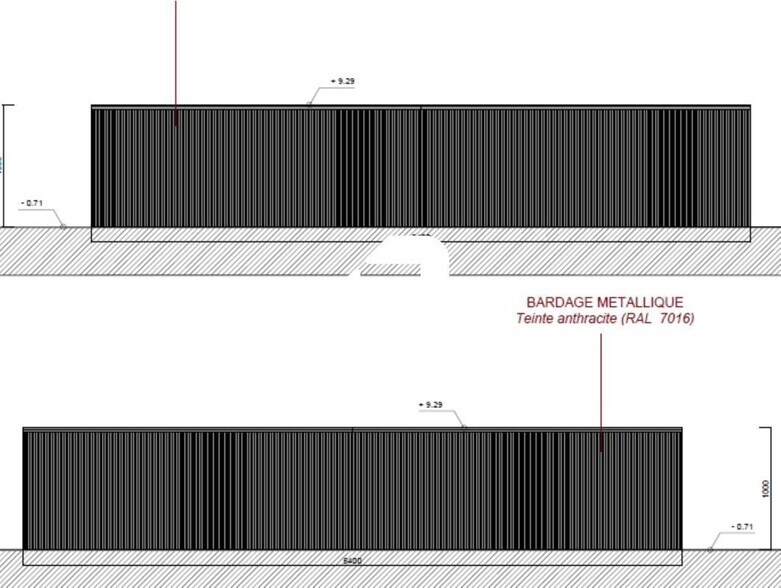 Local d’activités dans Hem à louer - Plan d’étage – Image 3 sur 3