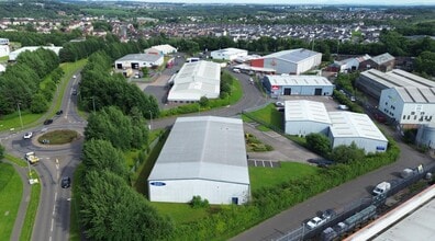 2 South Caldeen Rd, Coatbridge, NLK - Vue aérienne vue de carte